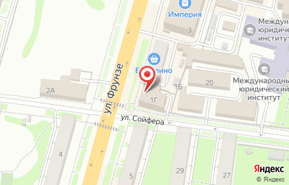 Галерея мебели Pushe в Советском районе на карте
