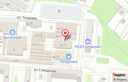 Мебельный центр в Белгороде на карте