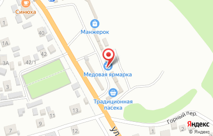 Киоск по продаже сувенирной продукции в Горно-Алтайске на карте
