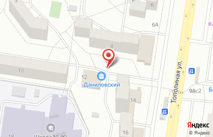 Автошкола РОСТО-Т в Автозаводском районе на карте