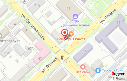 Магазин Дилан в Хабаровске на карте