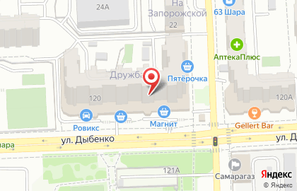 Парикмахерский салон Василек в Советском районе на карте