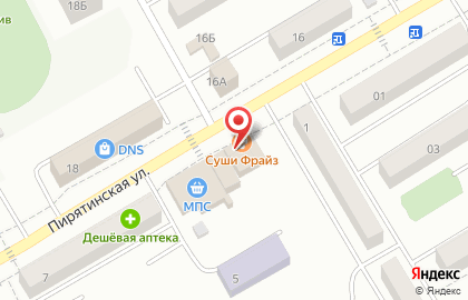 Сервисный центр Like service на Пирятинской улице на карте