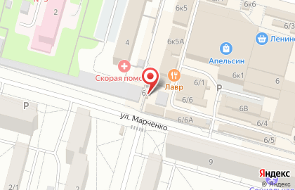 Рыбный мини-магазин РыбГородъ на улице Рождественского на карте