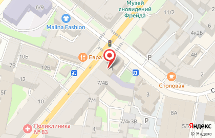 Авиатур в Василеостровском районе на карте