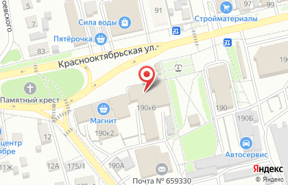 Банкомат ВТБ на Краснооктябрьской улице на карте