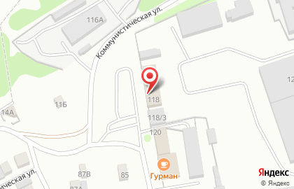 Торгово-транспортная компания алт Авто на Коммунистической улице на карте
