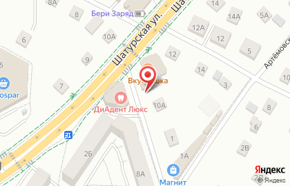 Босомычка на карте