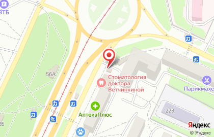 Торгово-производственная фирма АжурРит в Ленинском районе на карте