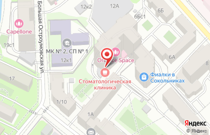 Паркинг в Москве на карте