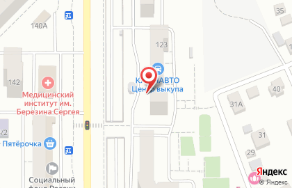 Магазин профессиональной косметики ProfiART в Орджоникидзевском районе на карте