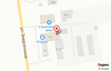 Южный в Заводоуковске на карте