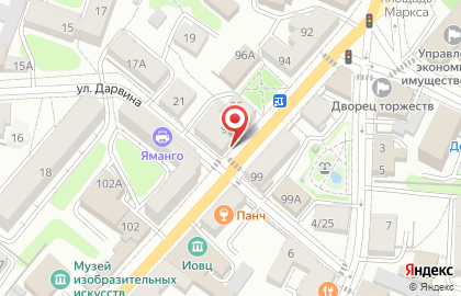 Магазин овощей, фруктов, сухофруктов Восточная лавка. на карте