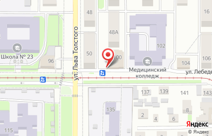 Магазин Периодика на улице Лебедева на карте