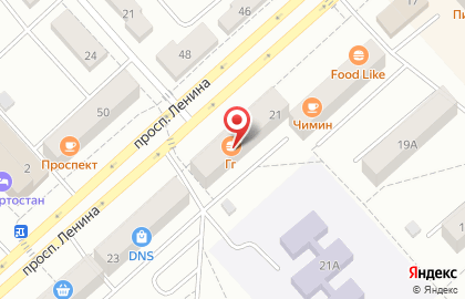 Парикмахерская Свежесть на проспекте Ленина на карте