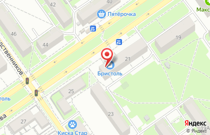 Магазин Павловская курочка на улице Лескова на карте
