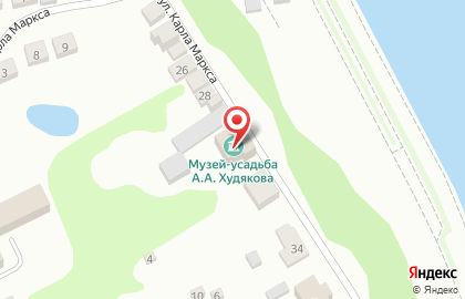 Музей-усадьба Худякова на карте
