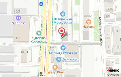 Магазин Лавка Фермера на Московской улице на карте