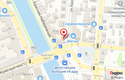 Оптово-розничная фирма Астраханьсортсемовощ на улице Каховского на карте