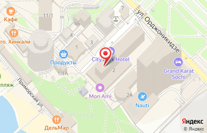 Банкомат Юго-Западный Банк Сбербанка России в Центральном внутригородском районе на карте
