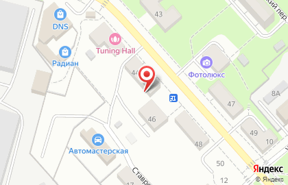 Фирменный магазин Краснокамский мясокомбинат в Орджоникидзевском районе на карте