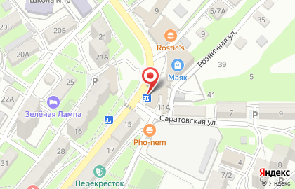 Магазин-бар Пивдом в Фрунзенском районе на карте