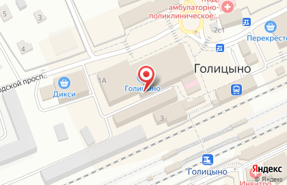 Диана, Московская область на Привокзальной площади на карте
