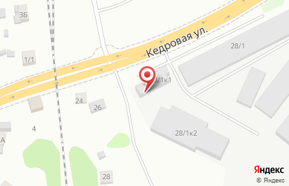Оптовая фирма в Калининском районе на карте