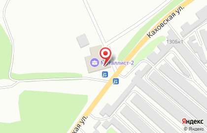 Автомагазин Нагорный на Каховской улице на карте