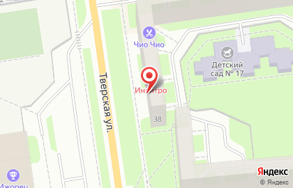 Продуктовый магазин Белорусский дворик в Центральном районе на карте