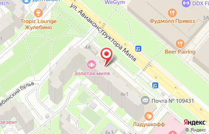 Магазин овощей и фруктов в Москве на карте
