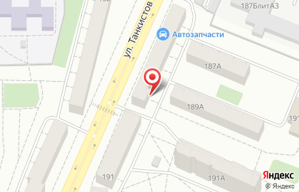 Парикмахерский салон Натали в Тракторозаводском районе на карте