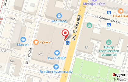 Кафе-пекарня Маковка в Ленинском районе на карте