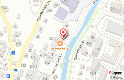 Супермаркет Пятёрочка в Центральном районе на карте