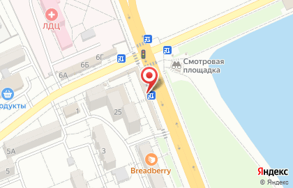 Продуктовый магазин Мухьаммад на карте