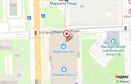 Ювелирный салон MIUZ Diamonds на Шереметьевской улице на карте
