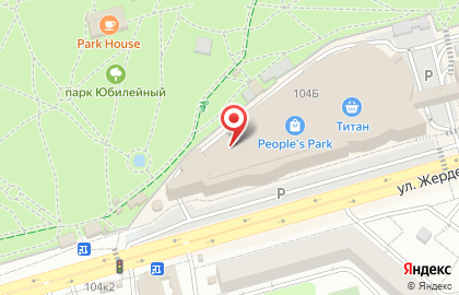 Магазин обуви и аксессуаров kari в Октябрьском районе на карте