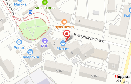 Супермаркет Магнит в Орджоникидзевском районе на карте