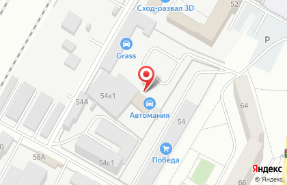 Автосервис и магазин автозапчастей Автомания на улице Мира на карте