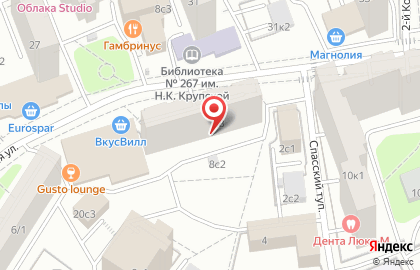 Автошкола Центральная автошкола Москвы в Красносельском районе на карте