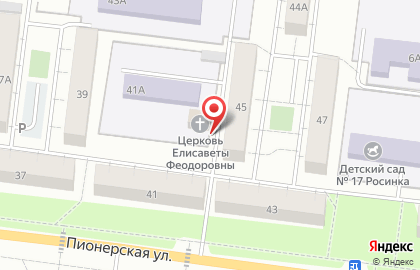 Елизаветинский храм на карте