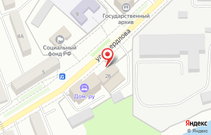 Центр лабораторного анализа и технических измерений по Уральскому федеральному округу на улице Свердлова на карте