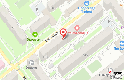 ИпоземБанк на Нагорной улице на карте
