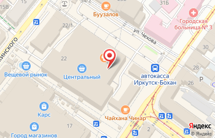 ЦАВС в Правобережном округе на карте