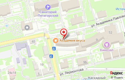 Гостиница Машук на карте