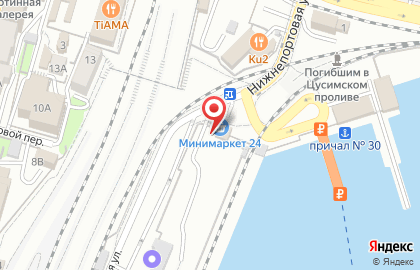 Мини-маркет Мини-маркет в Фрунзенском районе на карте