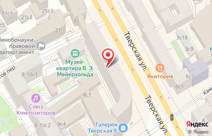 Ортопедический салон ОРТЕКА на Тверской улице на карте