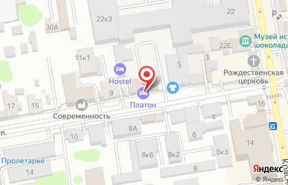 Мини-отель Платон на карте