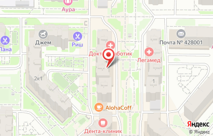 Студия маникюра YeaNails в Ленинском районе на карте