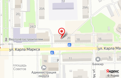 Компания Лима-РБ на улице Карла Маркса на карте